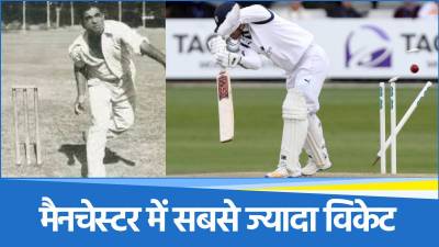 Most Test wickets in Old Trafford