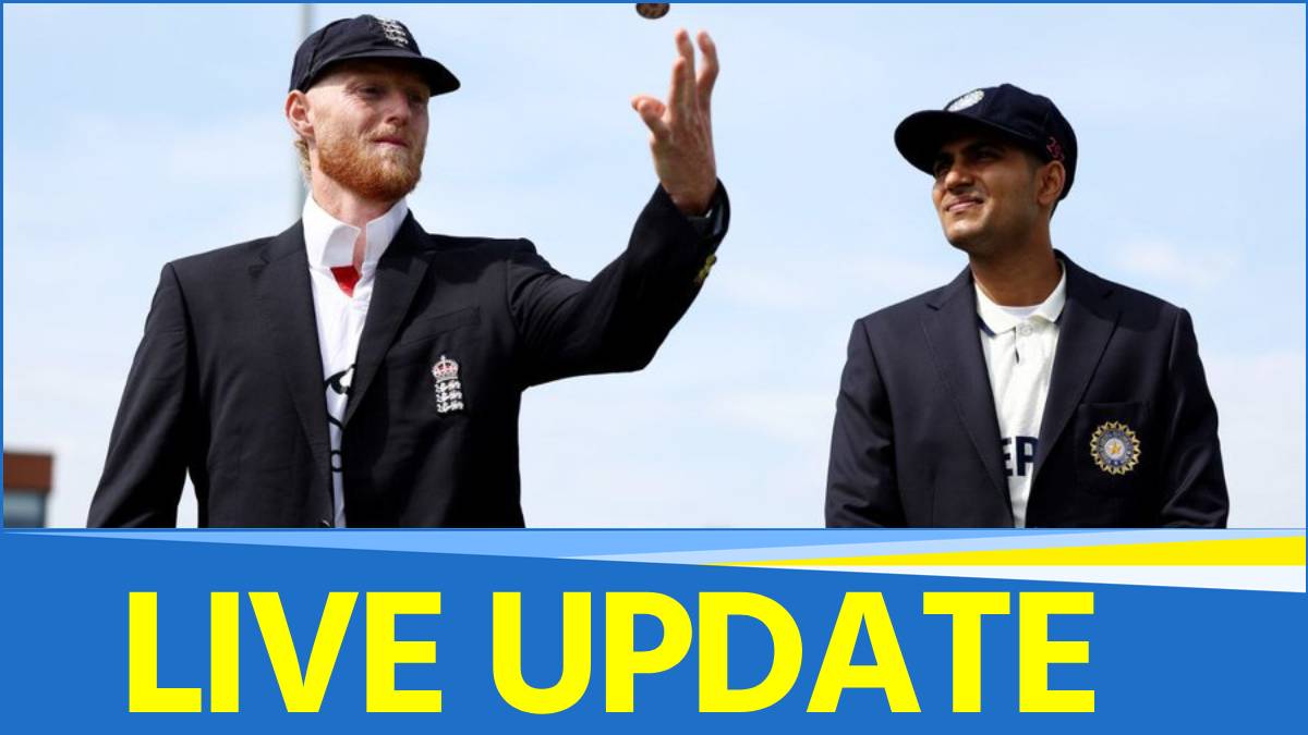 ENG vs IND 2nd Test Day 1 Live Score