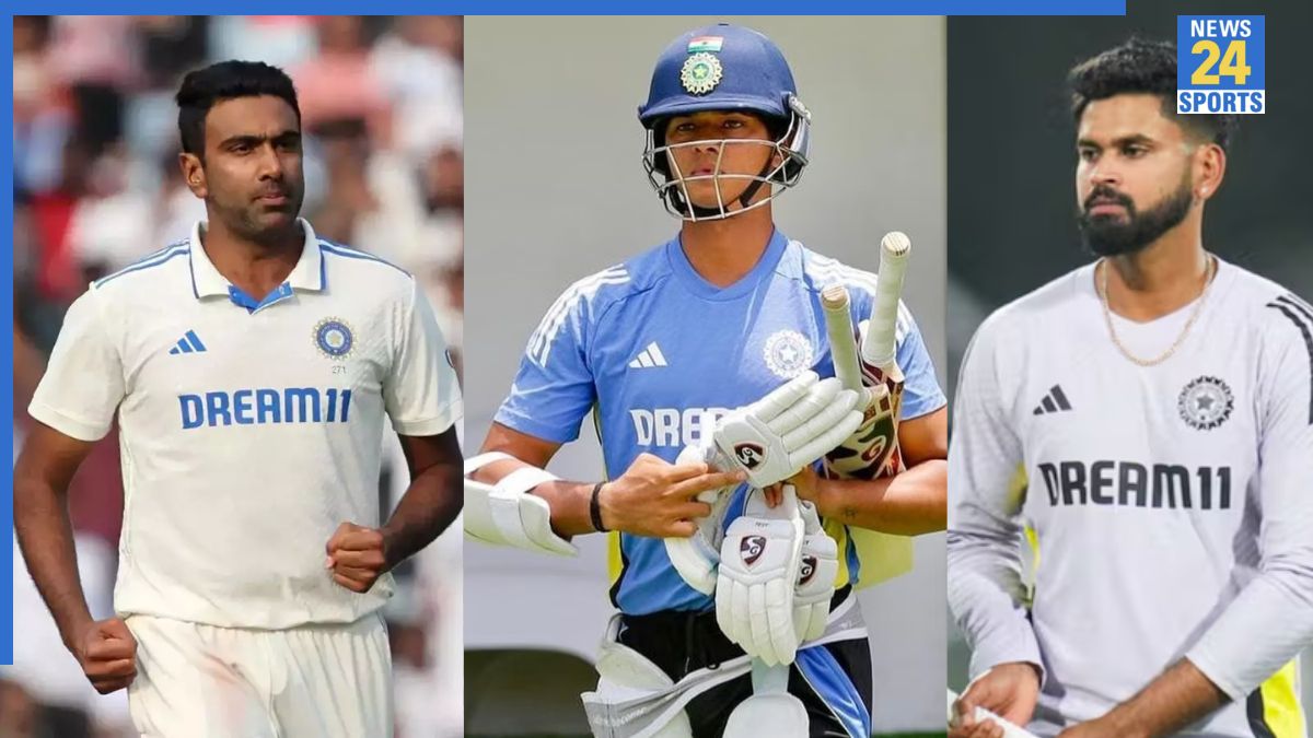 R Ashwin Shreyas Jaiswal