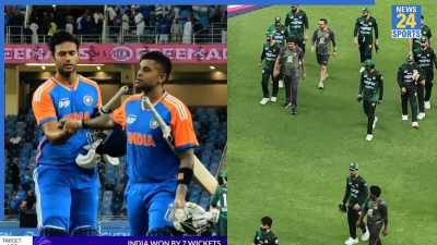 ind vs pak no handshake