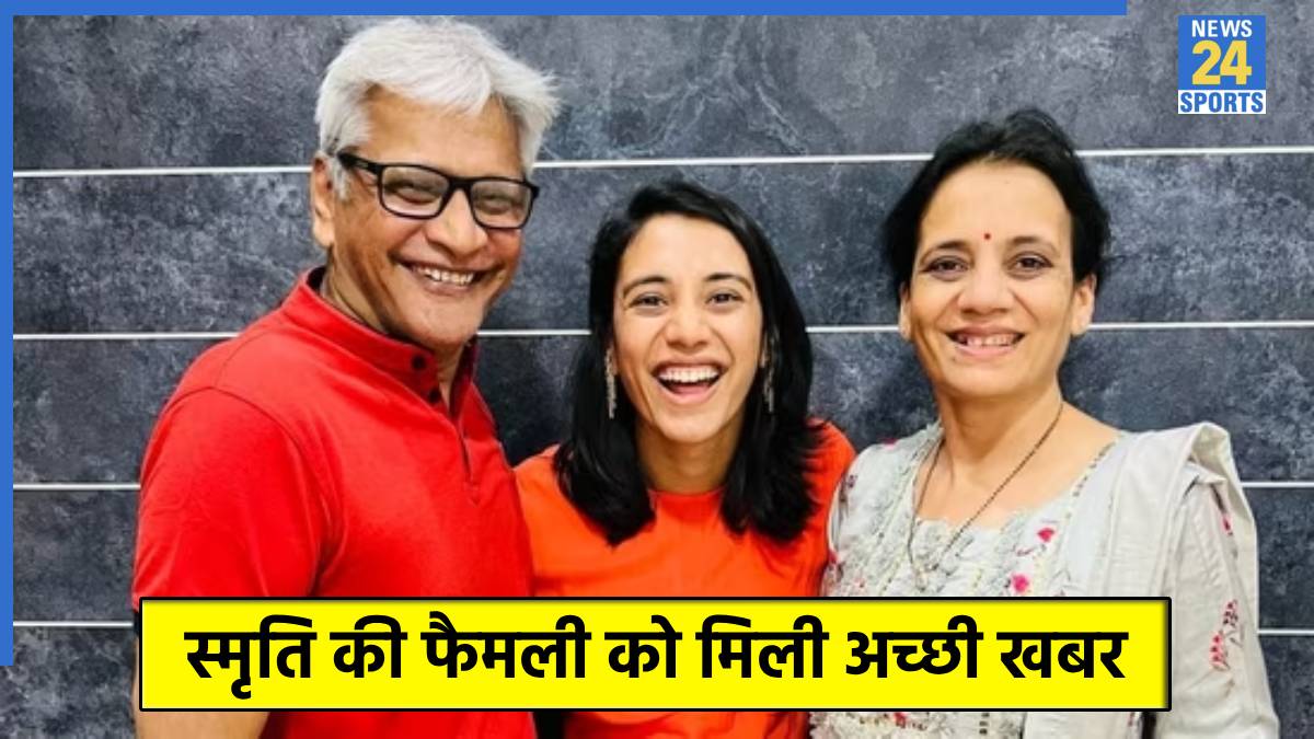 Smriti Mandhana Family
