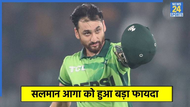 सलमान आगा की बल्लेबाजी का कायल हुआ ICC, शतकीय पारी का मिला बंपर इनाम 