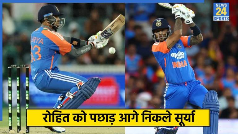 IND vs AUS: सूर्यकुमार यादव ने रोहित शर्मा को छोड़ा पीछे, बन गए इस मामले में नंबर 1