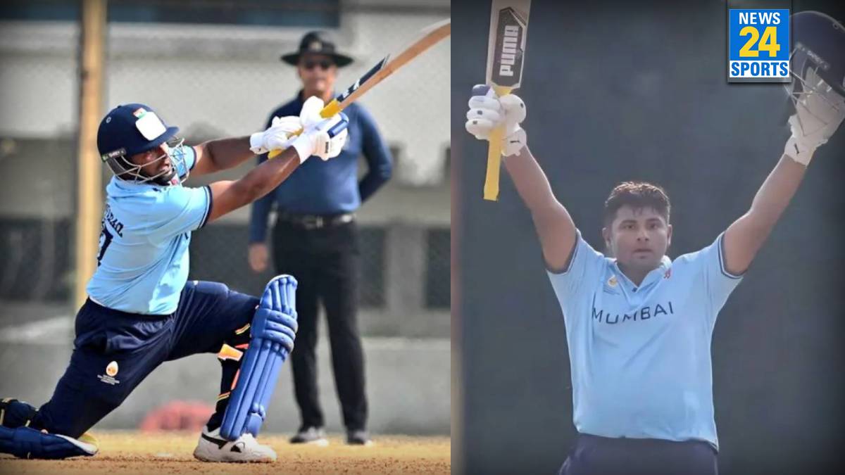 Sarfaraz Khan Century against Goa in VHT 2025-26