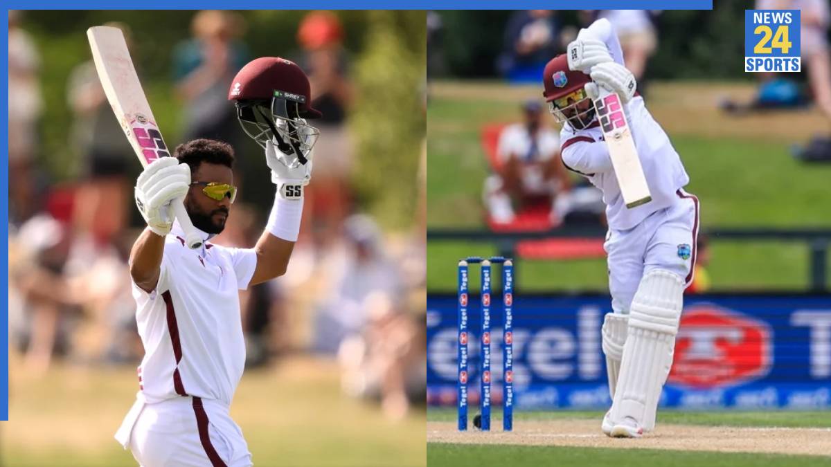 Shai Hope Century in New Zealand