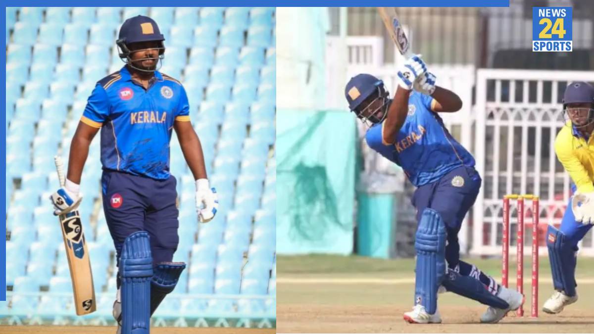 Sanju Samson in SMAT 2025