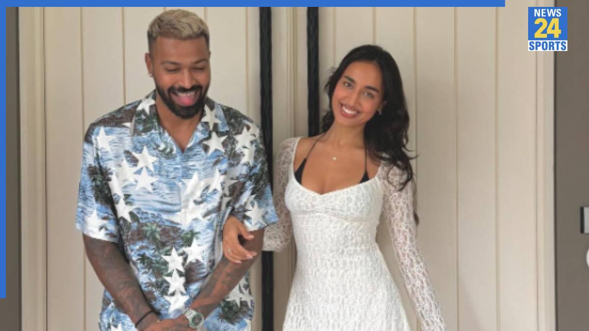 Hardik Pandya and Maheika Sharma