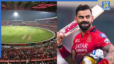 Virat Kohli in Chinnaswamy Stadium