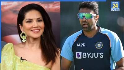 R Ashwin and Sunny Leone